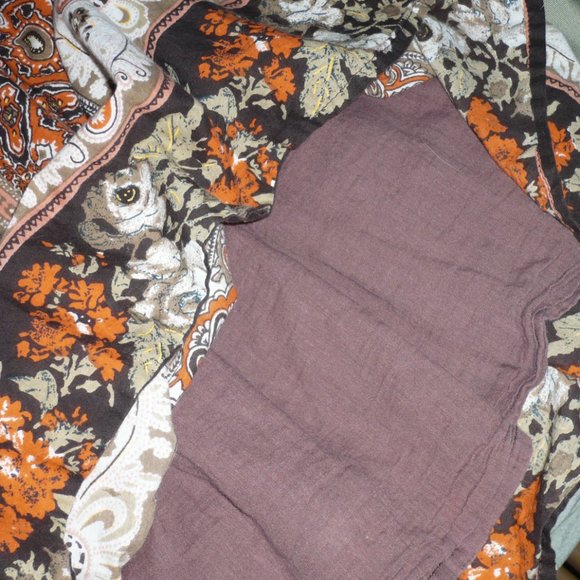 Y2K Paisley Coquette Cotton Dress - Picture 6 of 12